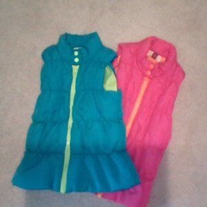 2 pack of vibrant vests.